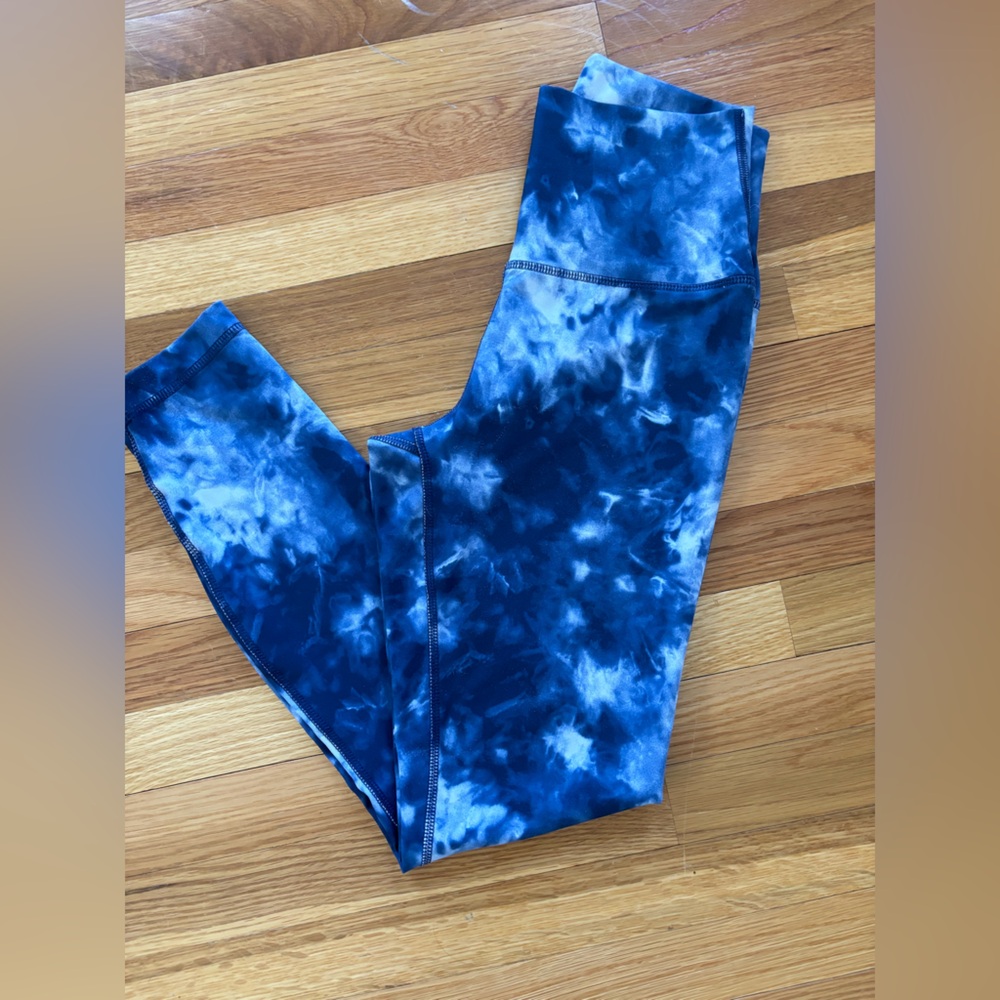 Blue Marble Leggings